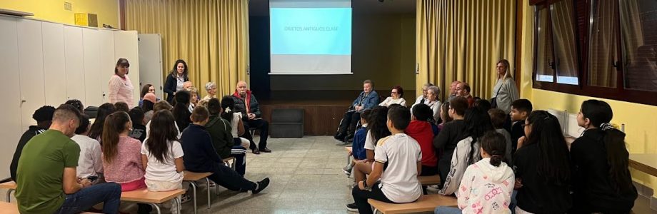 TALLER TRANSGENERACIONAL ‘ESCUELA DE ANTES Y DE AHORA’ 5º DE PRIMARIA