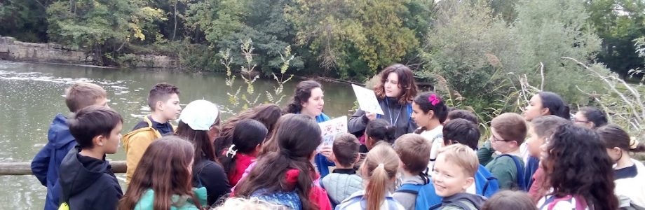 1ª SALIDA DEL CURSO AL PARQUE FLUVIAL DE HUARTE 5º PRIMARIA